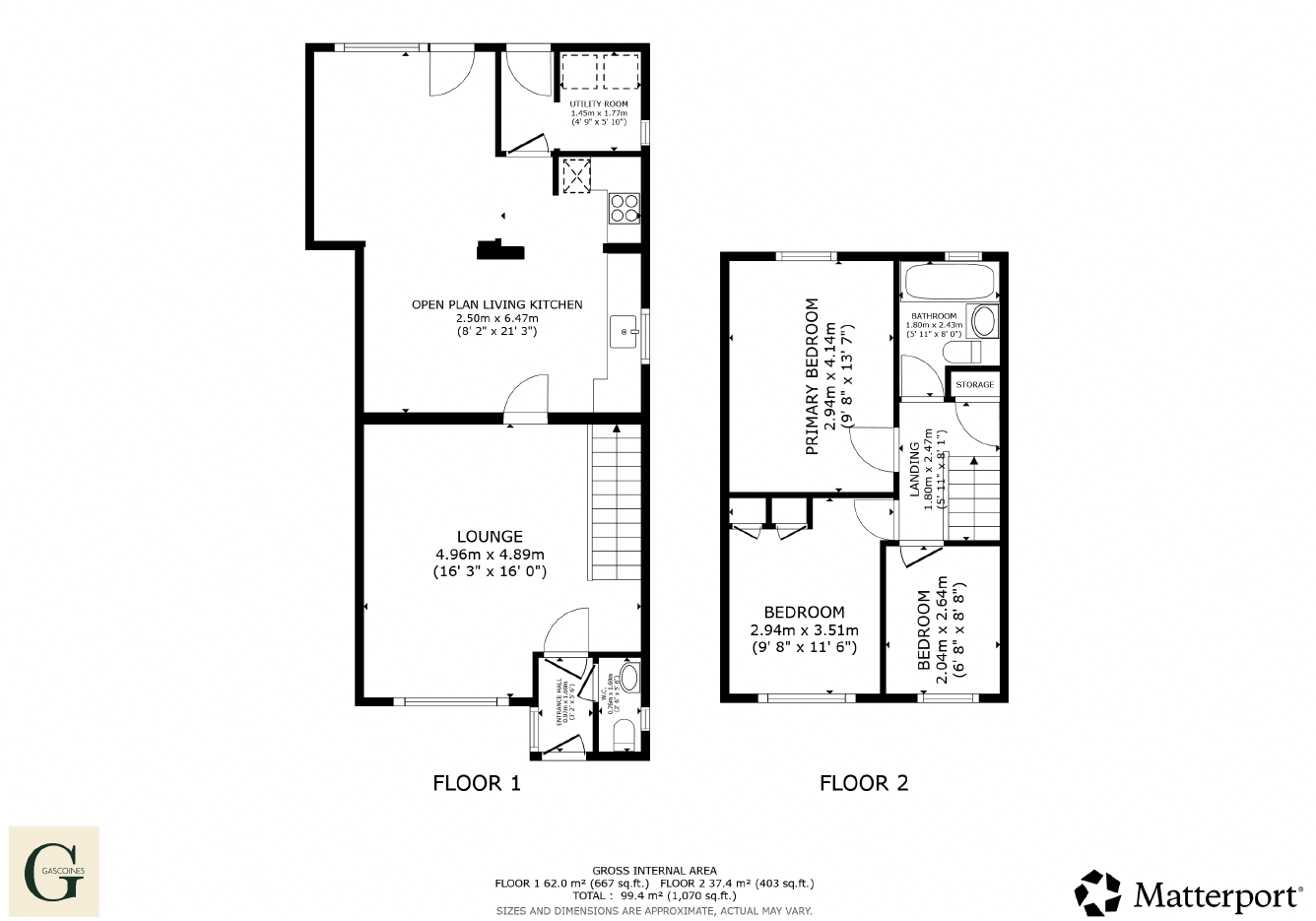 47, Hamilton Drive, Mansfield floorplan