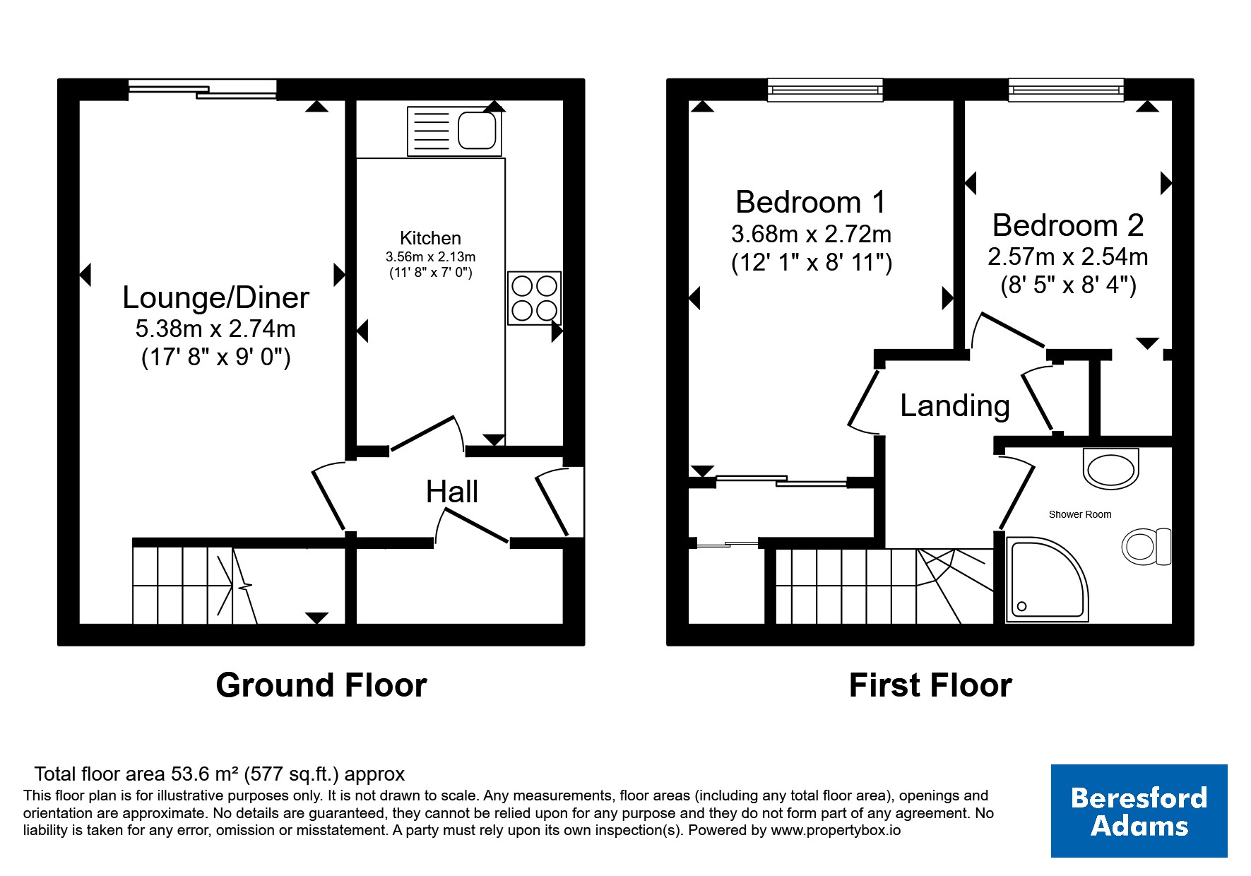 40, Lloyd Street West, Conwy floorplan