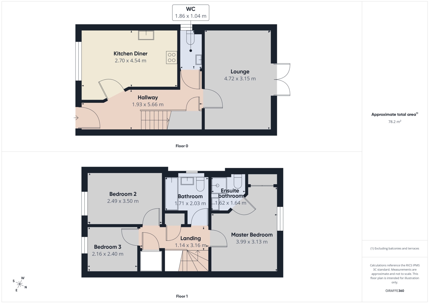 9, Grassholme Way, Barnard Castle floorplan