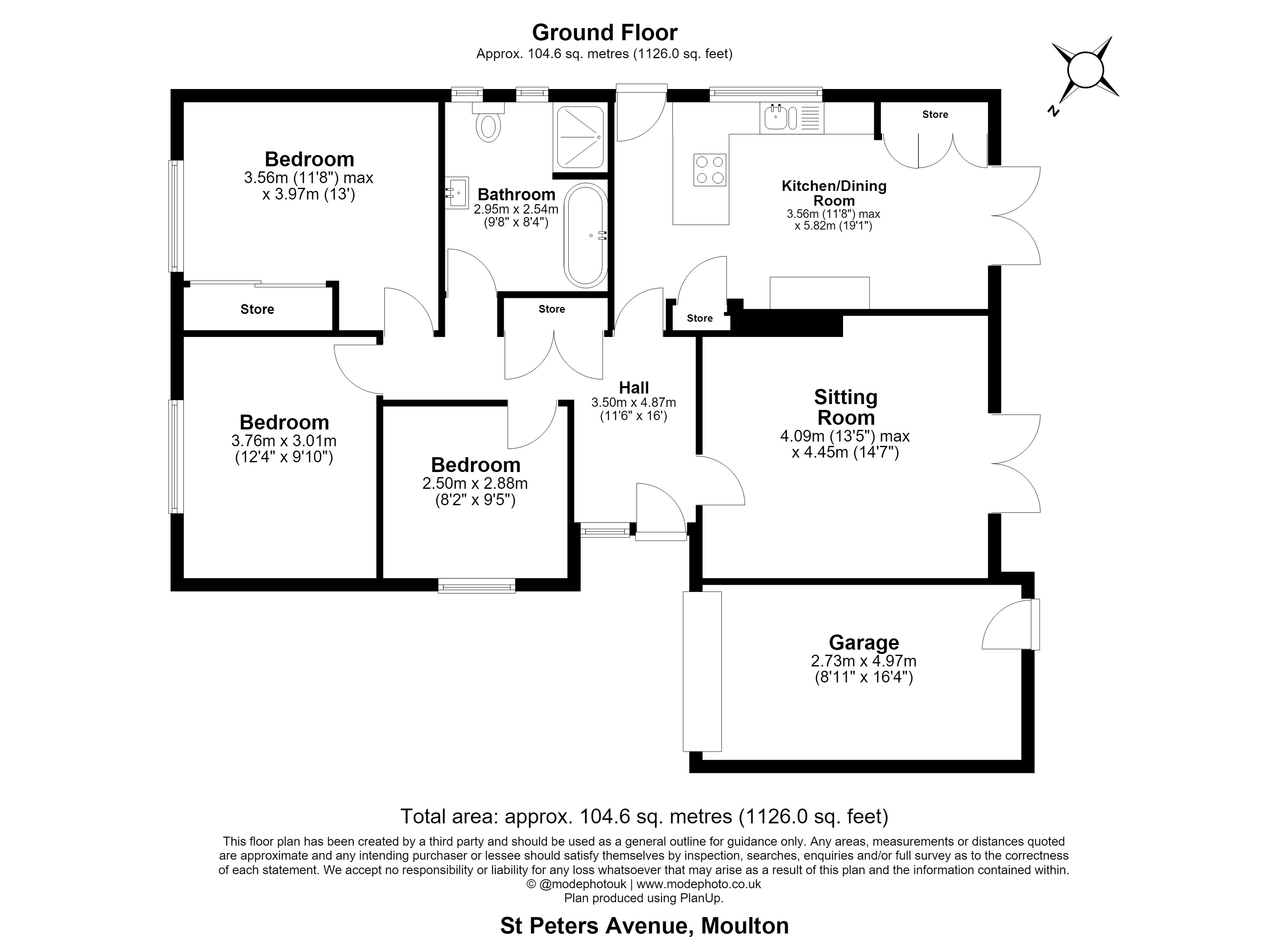 10, St. Peters Avenue, Newmarket floorplan