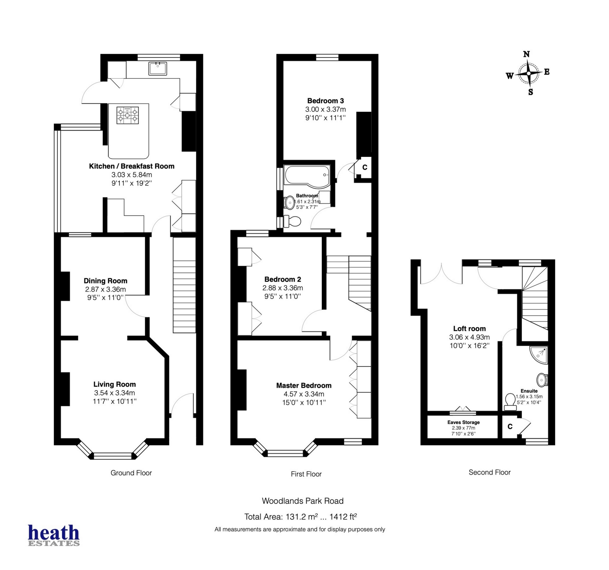 26, Woodlands Park Road, London floorplan