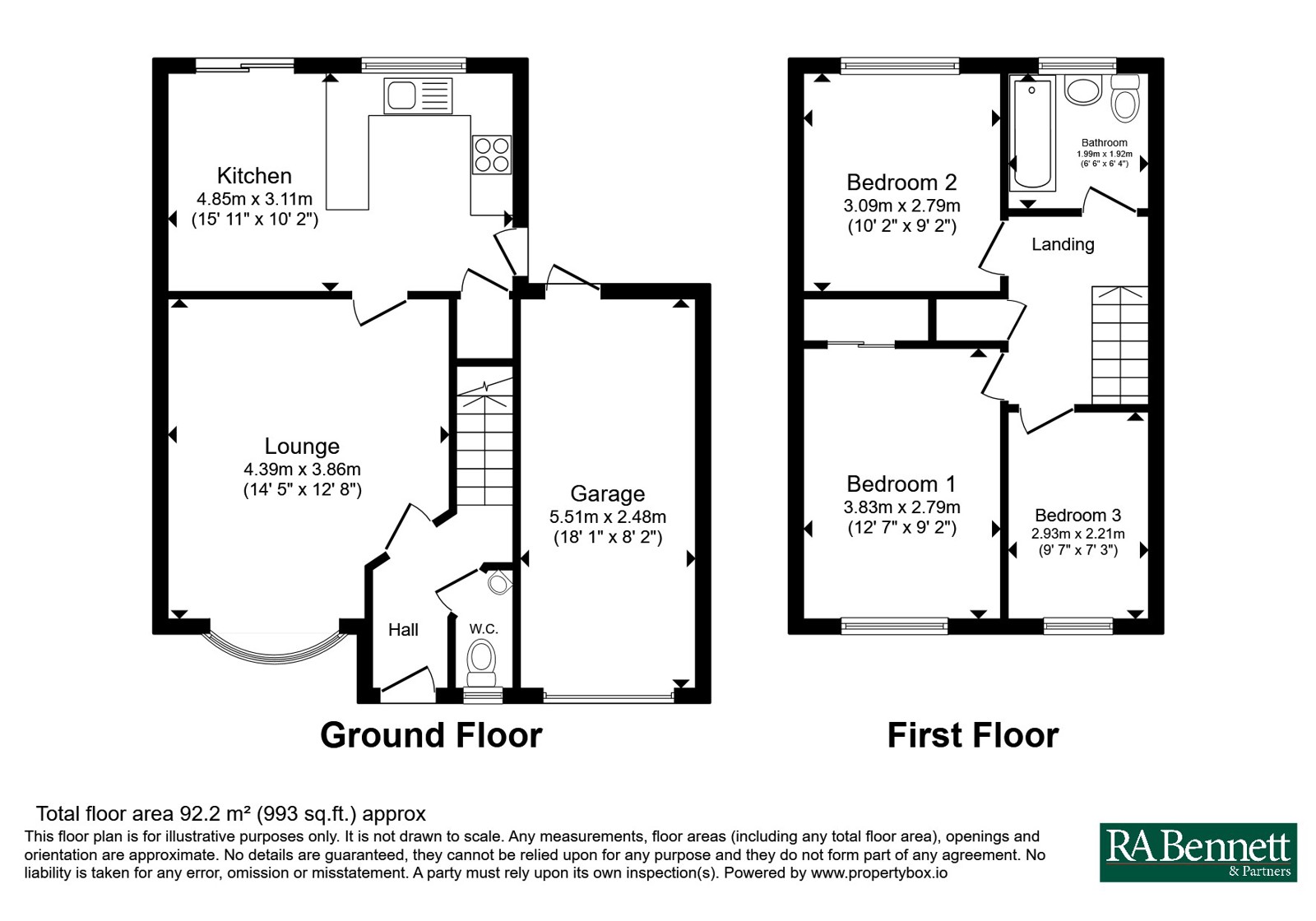 11, Broadmeadow Lane, Warwickshire floorplan