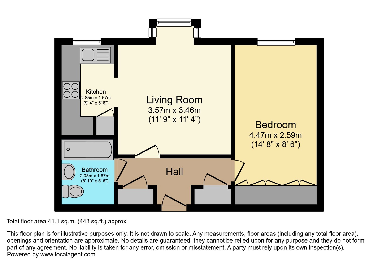 18, Guardian Court (Yardley), Yardley floorplan