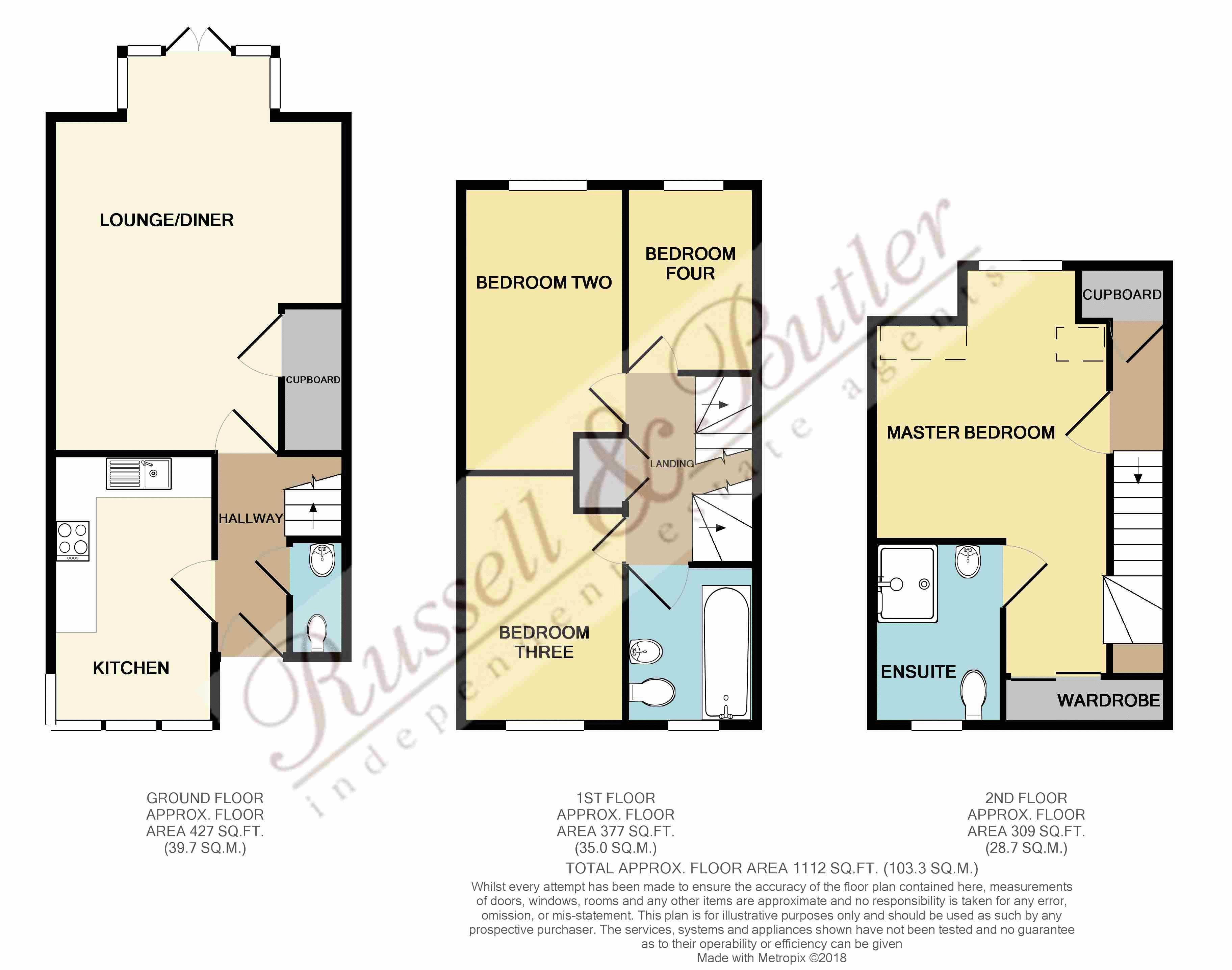 Constance Street, Buckingham MK18, 4 bedroom town house to rent