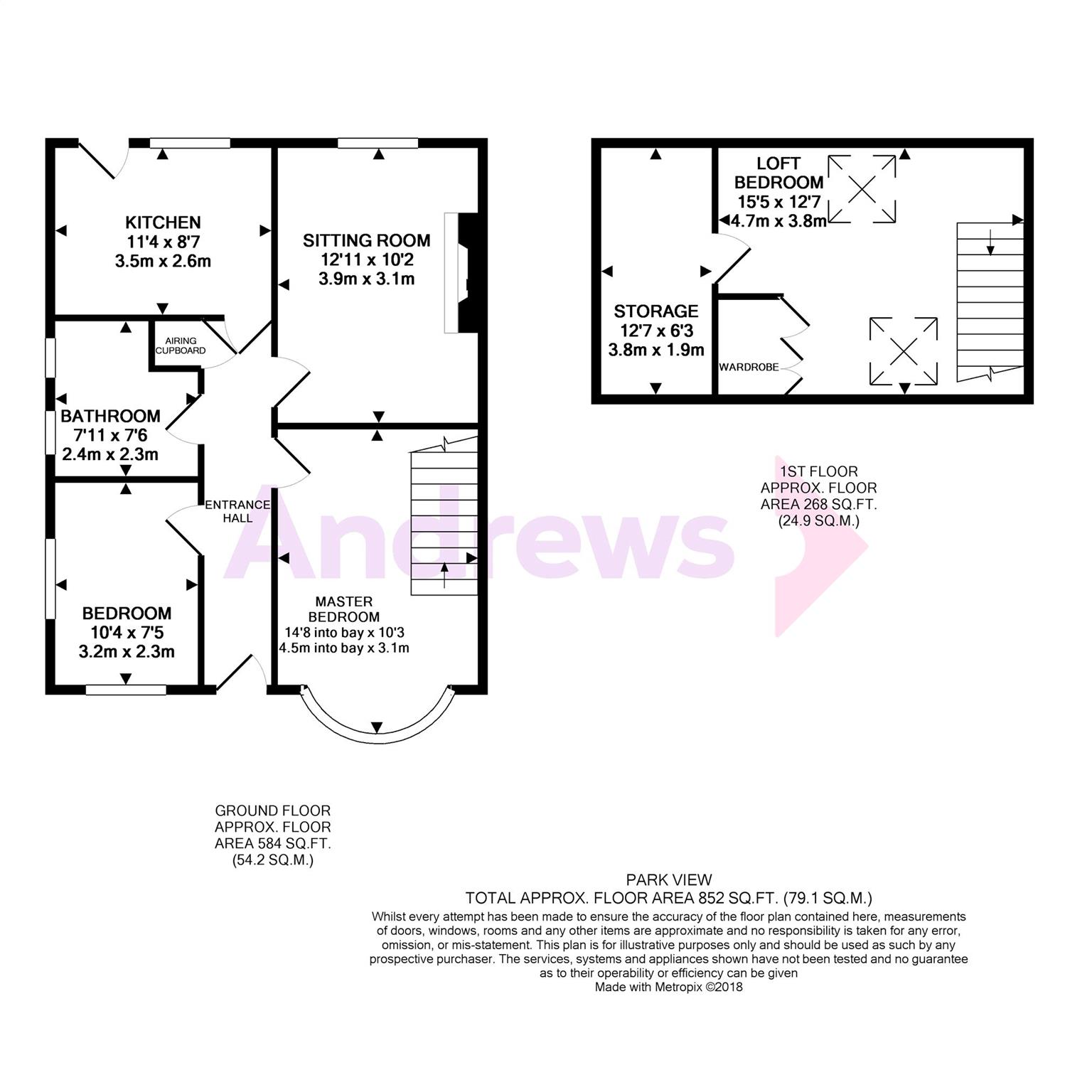 2 Bedrooms Semi-detached house for sale in Park View, Hastings TN34