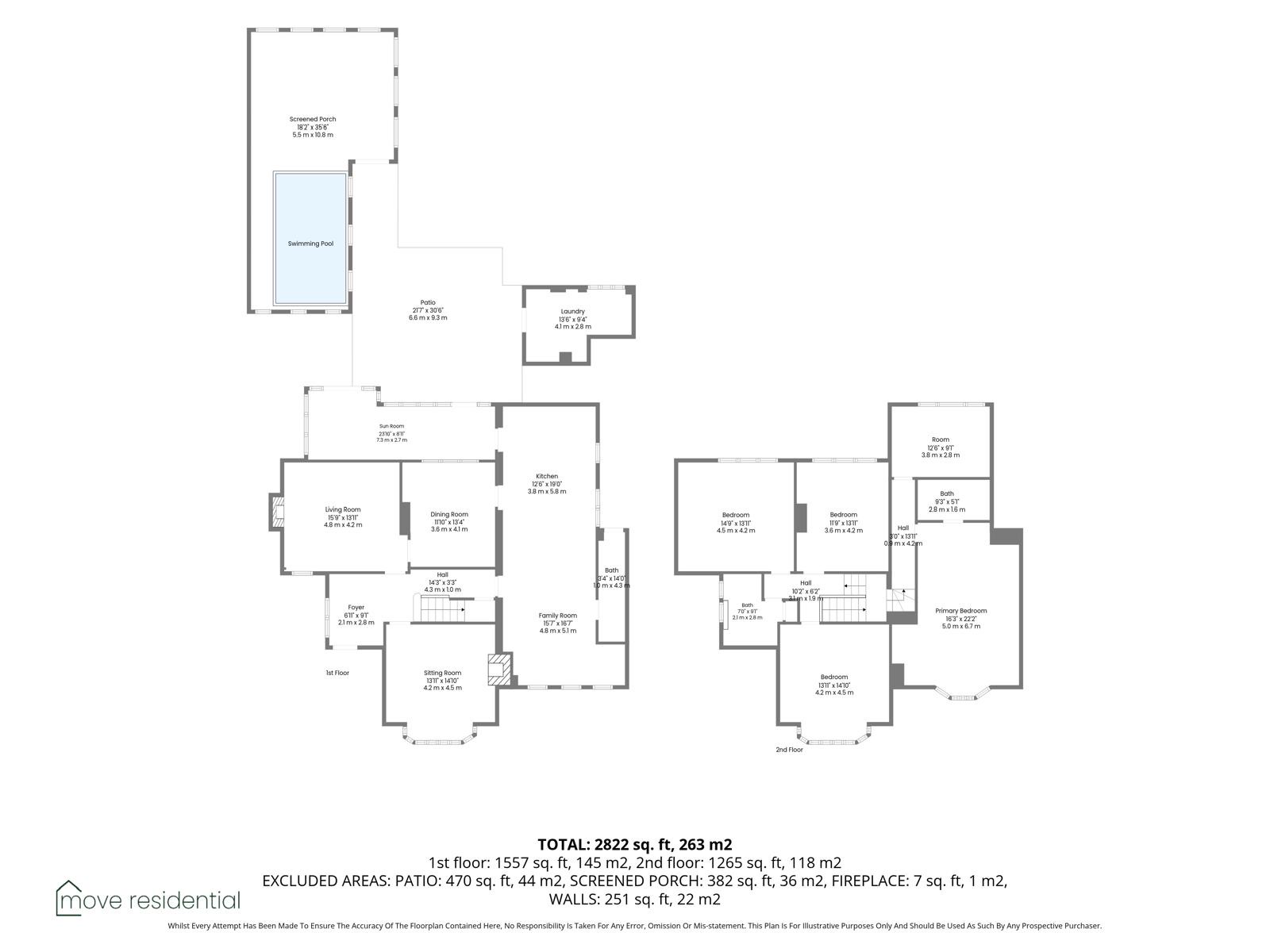 323, Orrell Road, Wigan floorplan