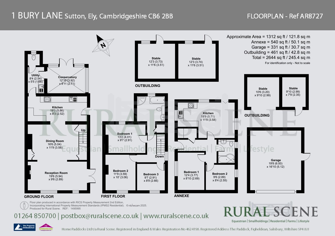 1 BURY LANE, Bury Lane, Sutton, Ely floorplan
