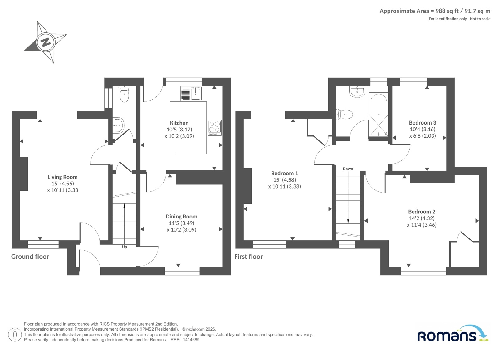 220, Shinfield Road, Berkshire floorplan