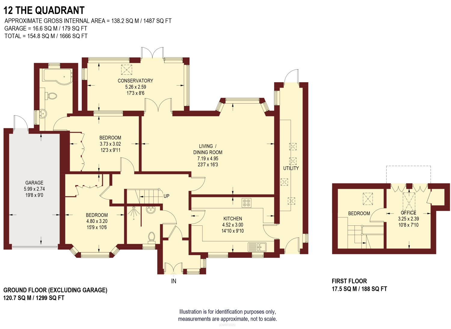 12, The Quadrant, Sheffield floorplan