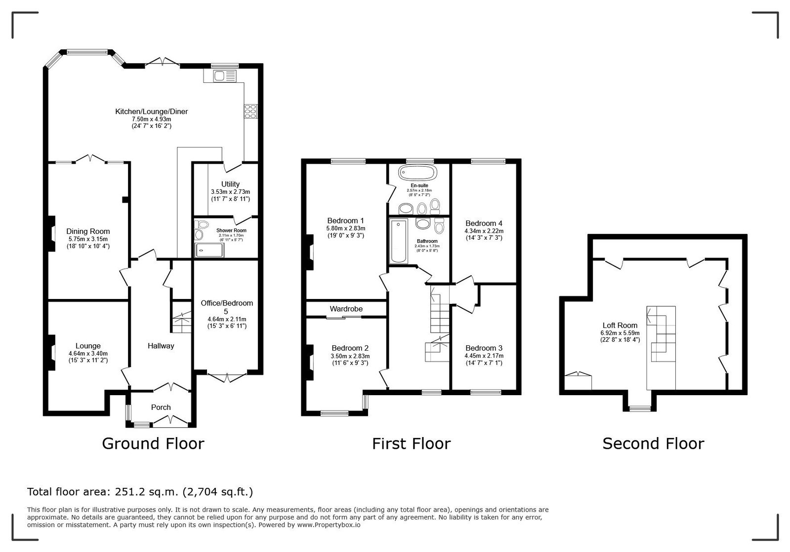 77, Valley View Road, Rochester floorplan