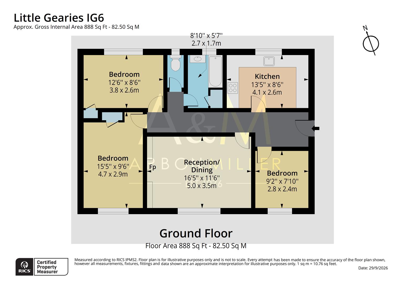 2, Little Gearies, Barkingside floorplan