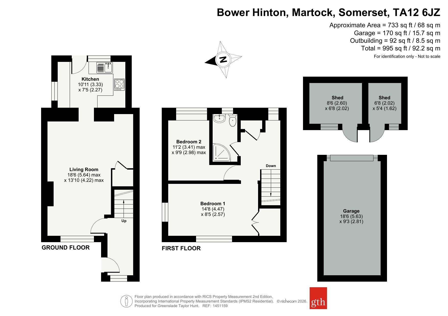 71, Bower Hinton, Somerset floorplan