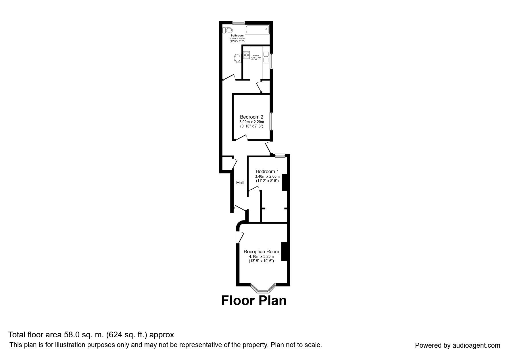 2 Bedrooms Flat for sale in Burley Road, London E16