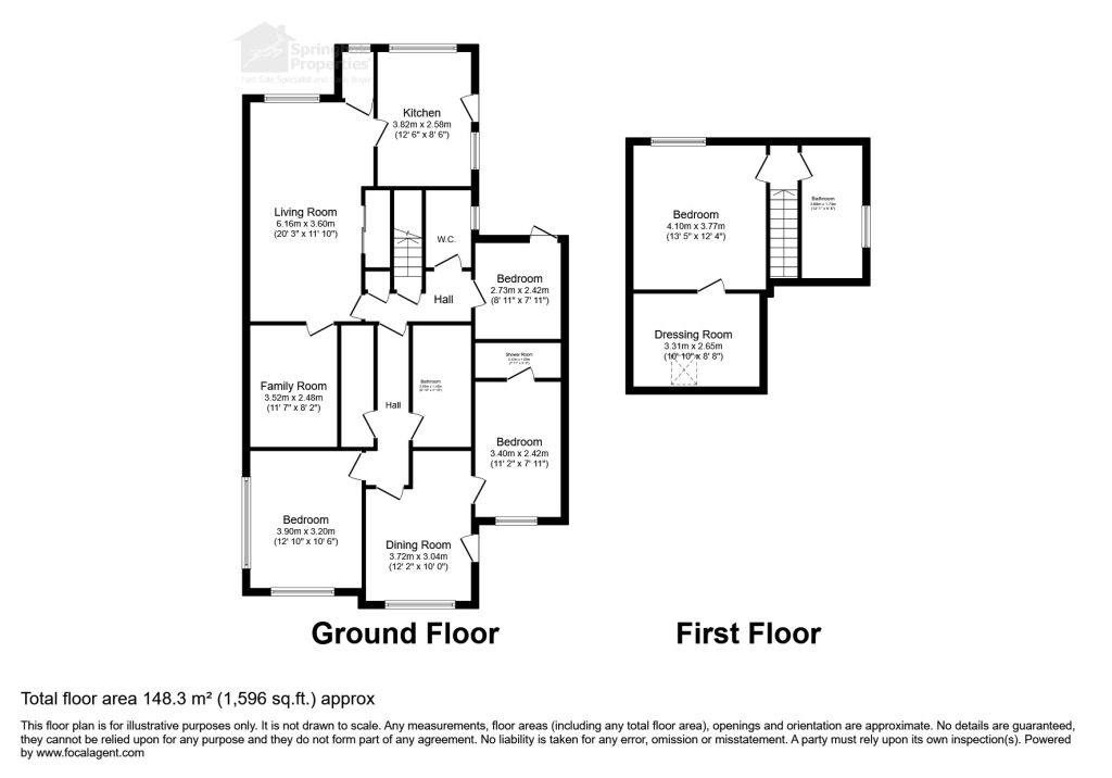 67, Franche Road, Kidderminster floorplan