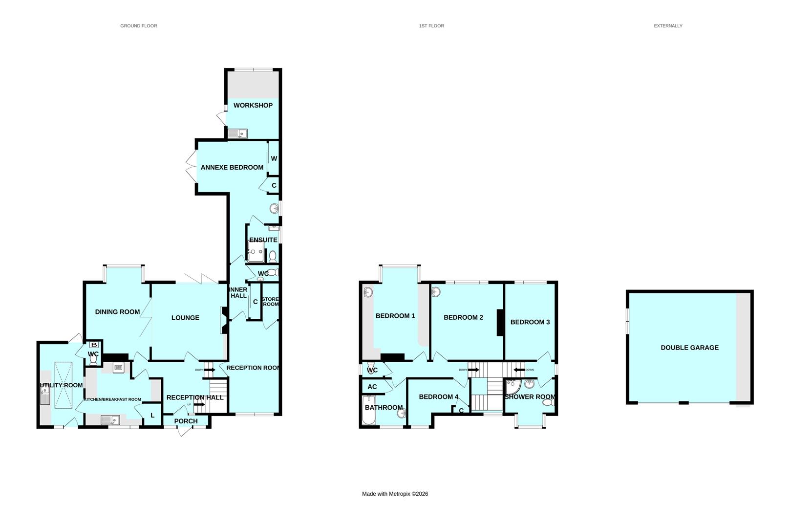 Woodleigh,, Tamerton Foliot Road, Plymouth floorplan