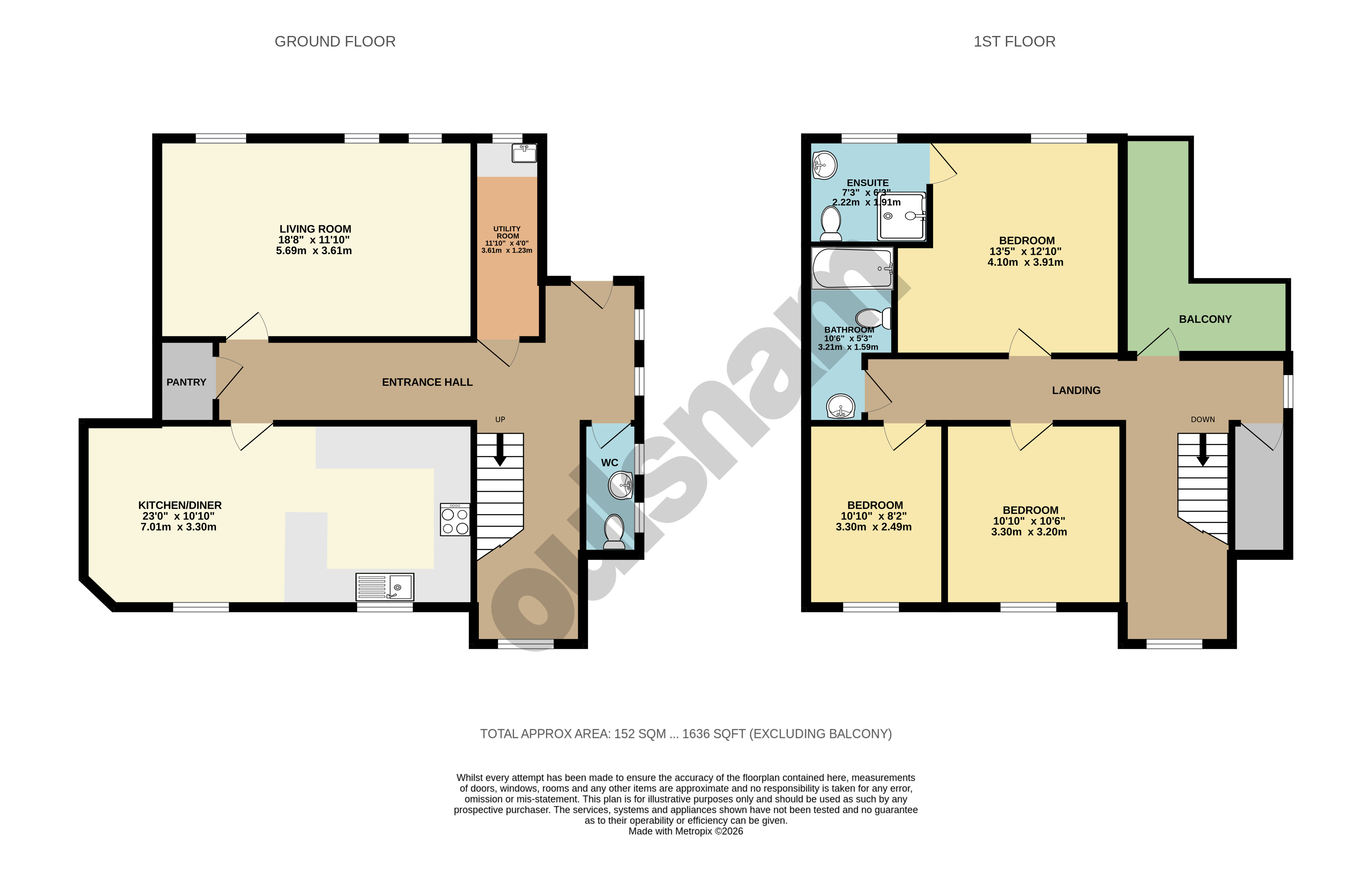 Woodlands, 4, Willow Road, Birmingham floorplan