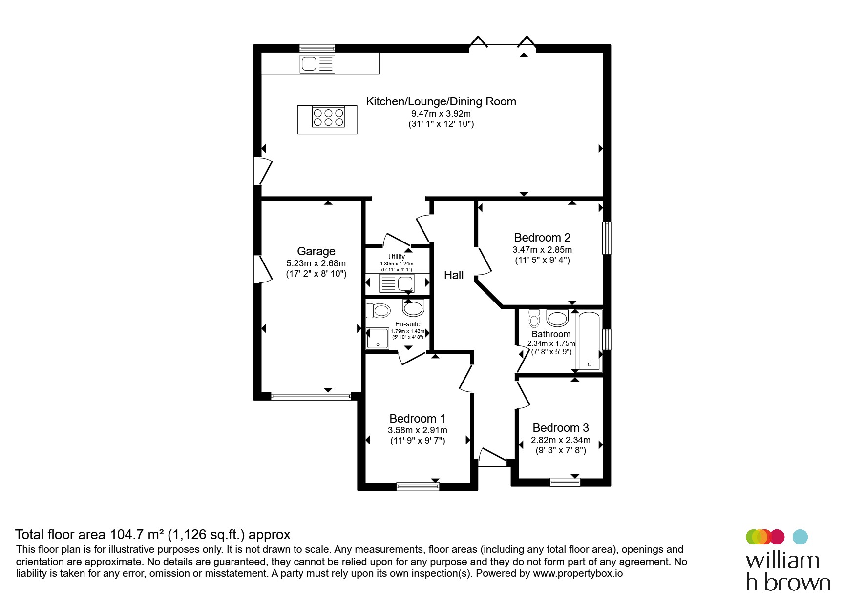 Kezia, Chapel Lane, Wisbech floorplan