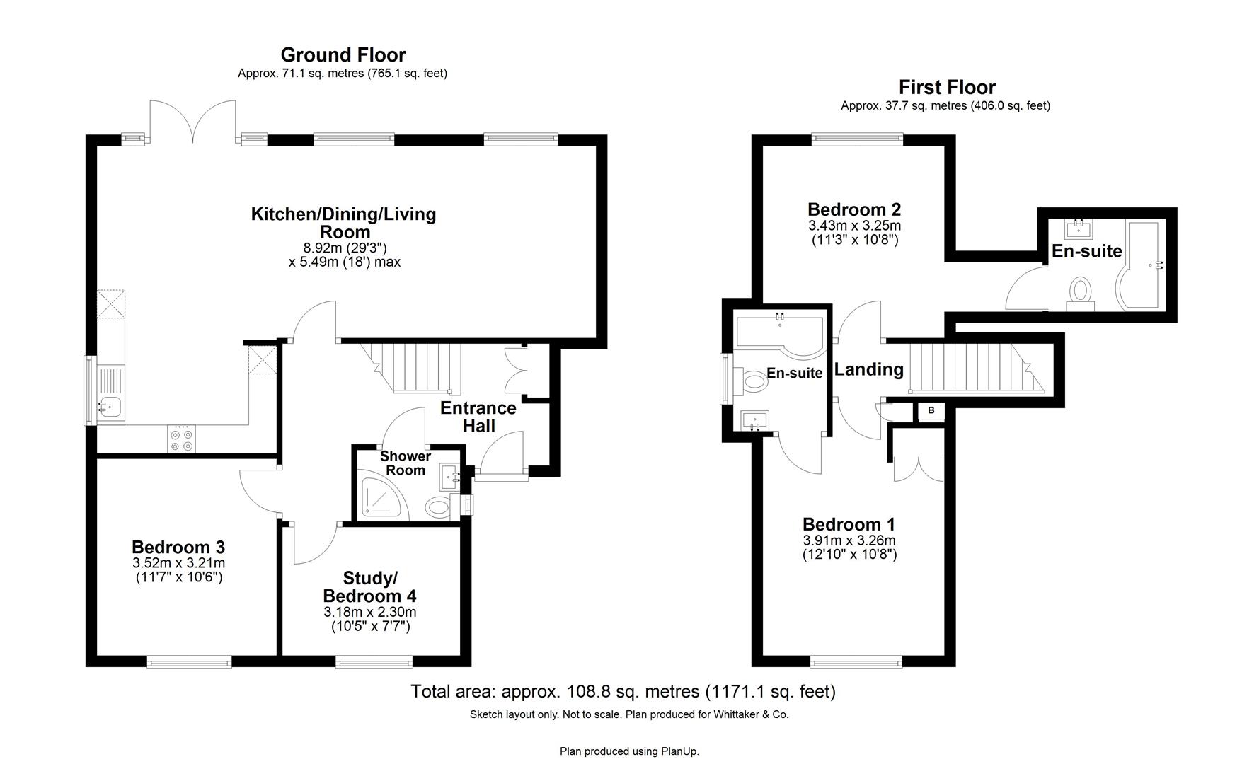 Little Barn, Garden Court, Kimpton floorplan