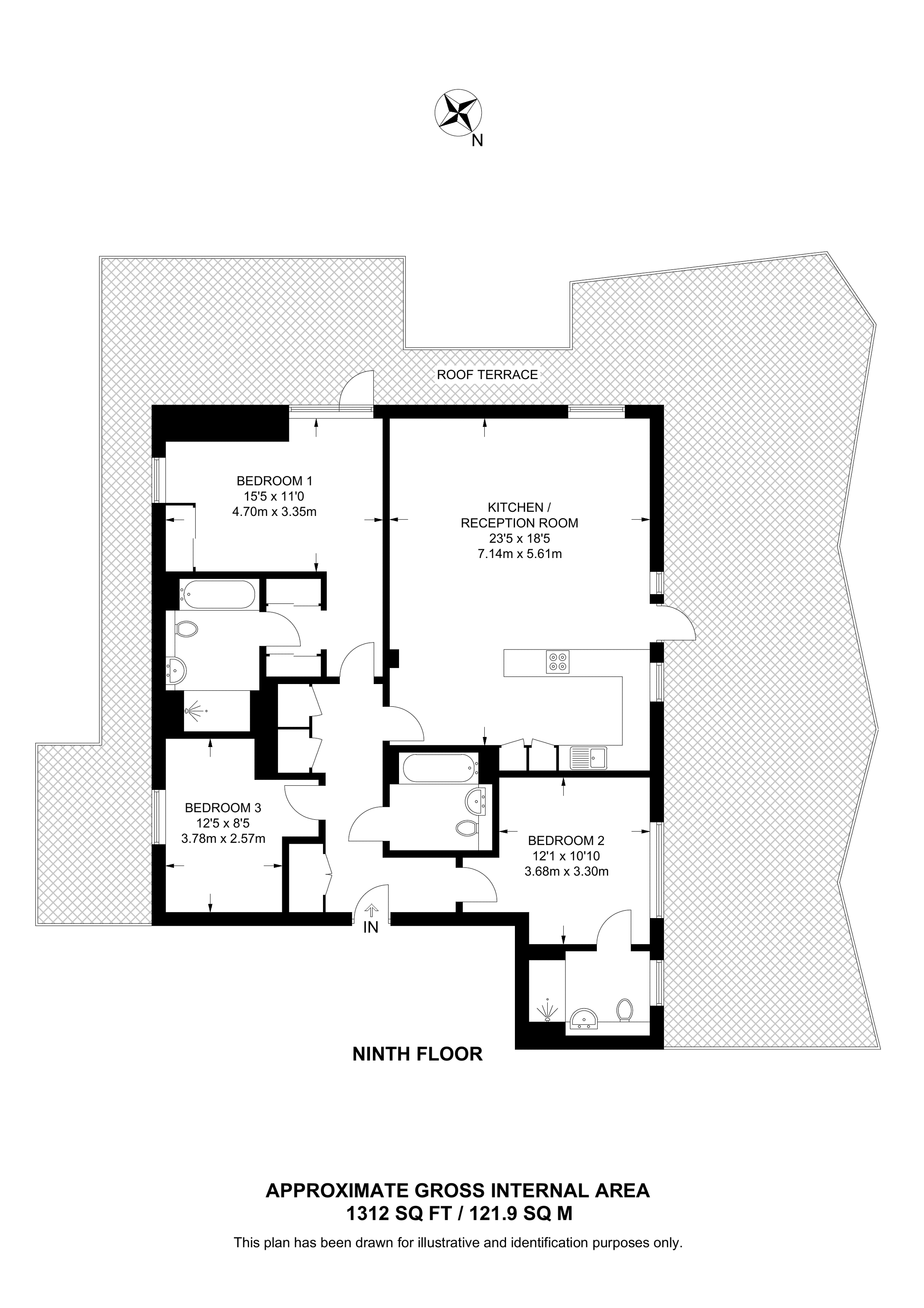Poldo House, Greenwich floorplan