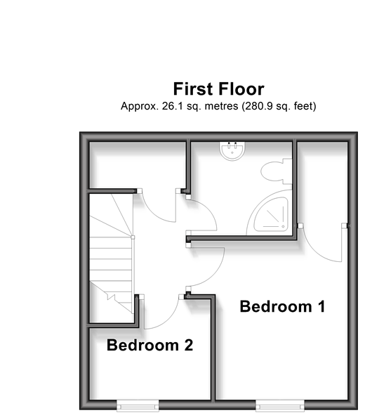 Ventnor Road Apse Heath, Sandown floorplan