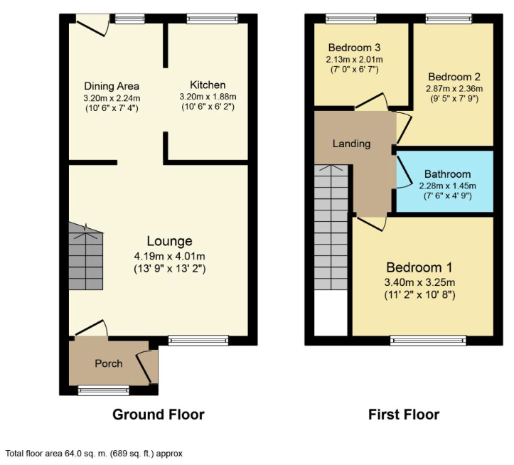 10, Petersfield Close, Netherton floorplan