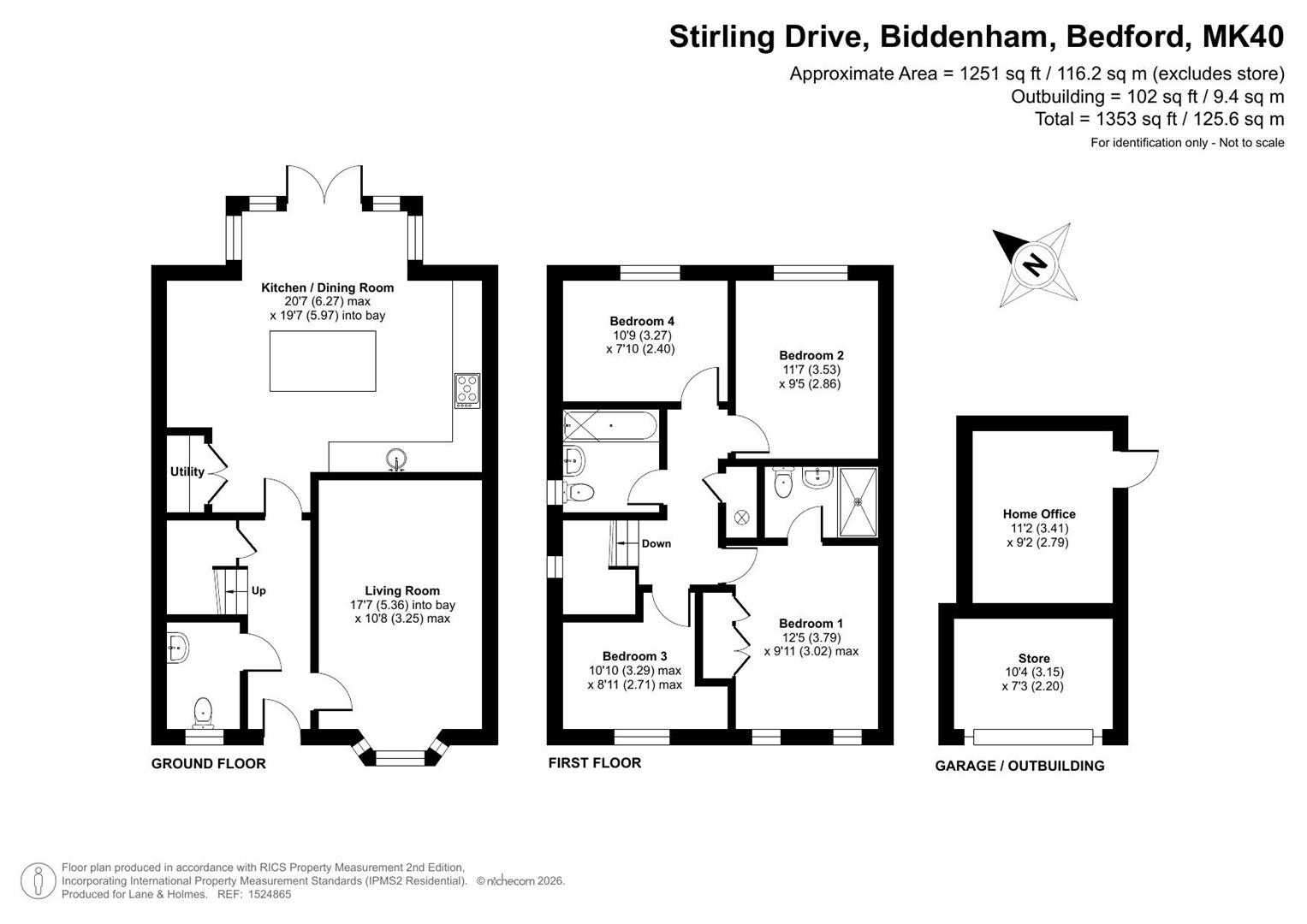 4, Stirling Drive, Bedford floorplan