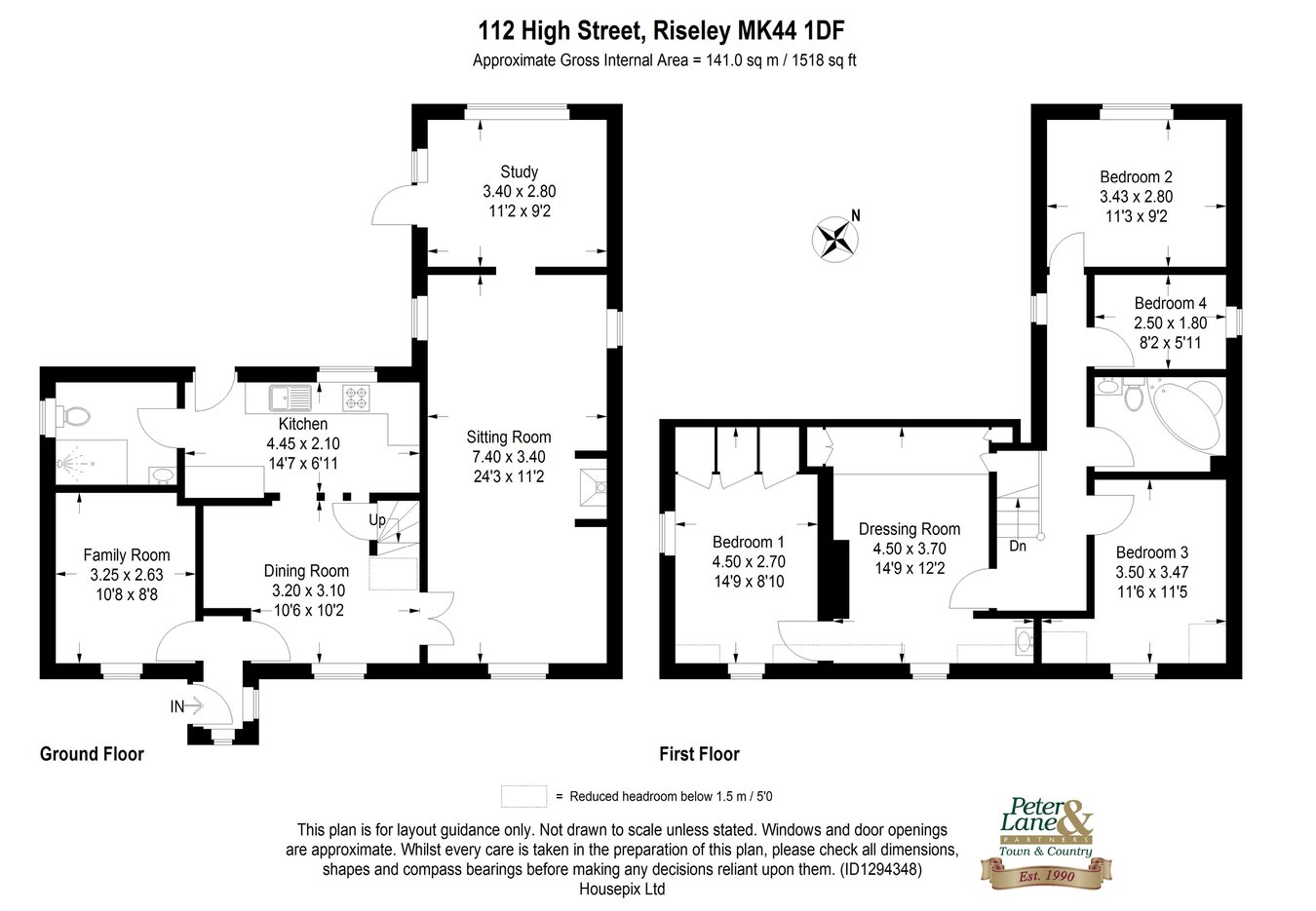 112, High Street, Bedford floorplan
