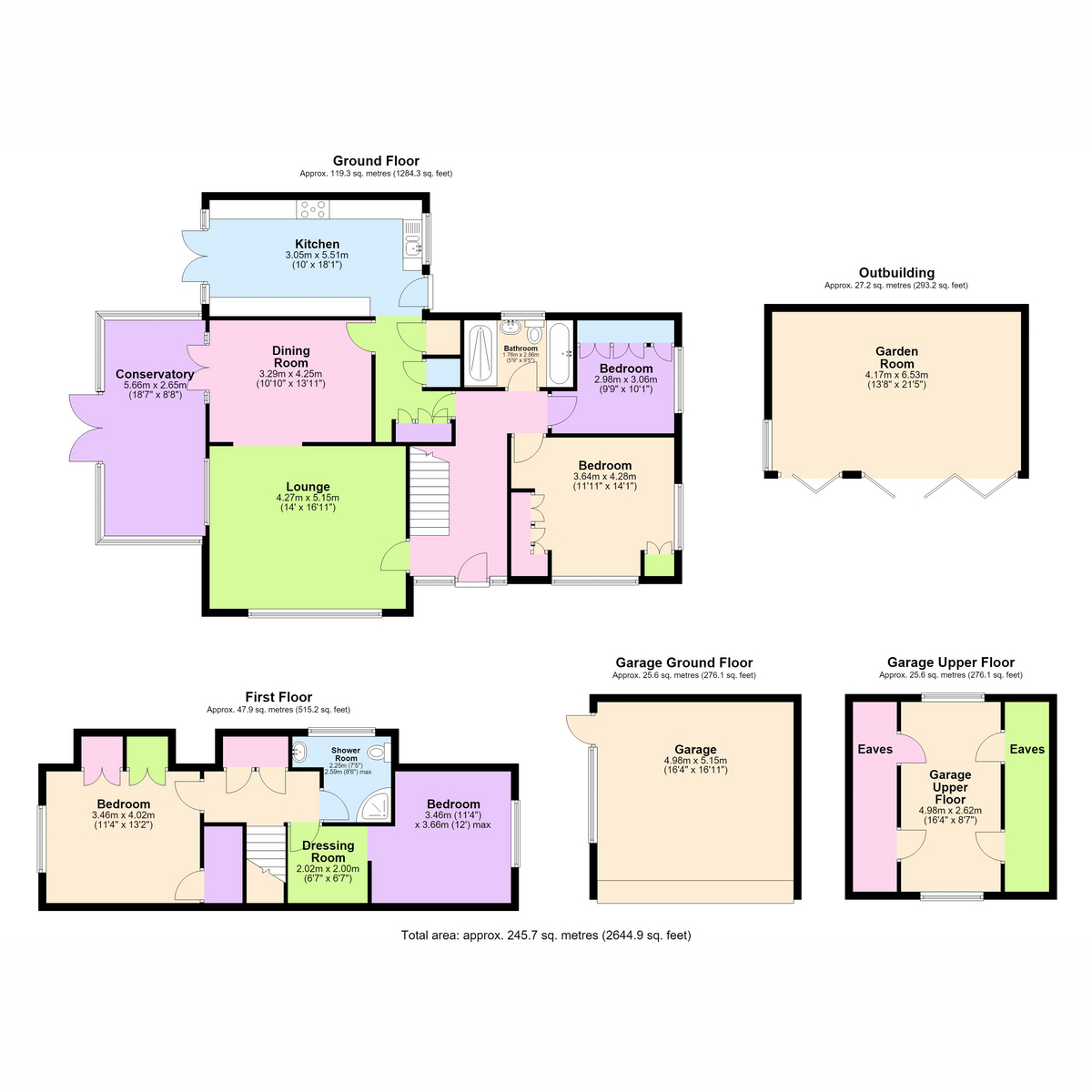 12, High Lane West, Ilkeston floorplan