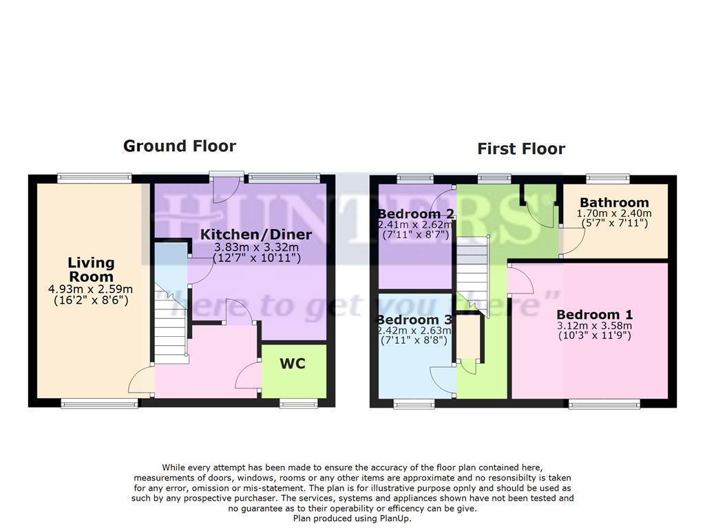 30, Aisne Road, Wigston floorplan