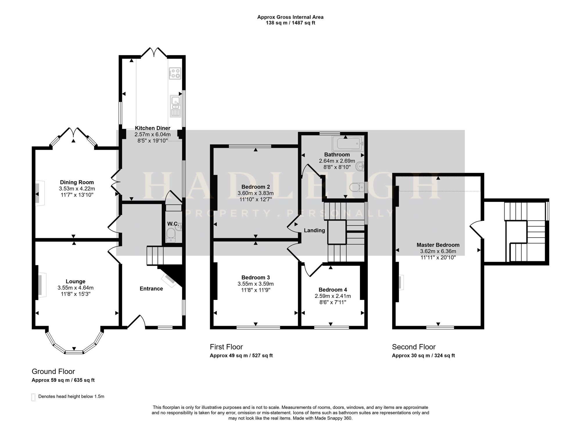 21 Wheatsheaf Road, Birmingham floorplan