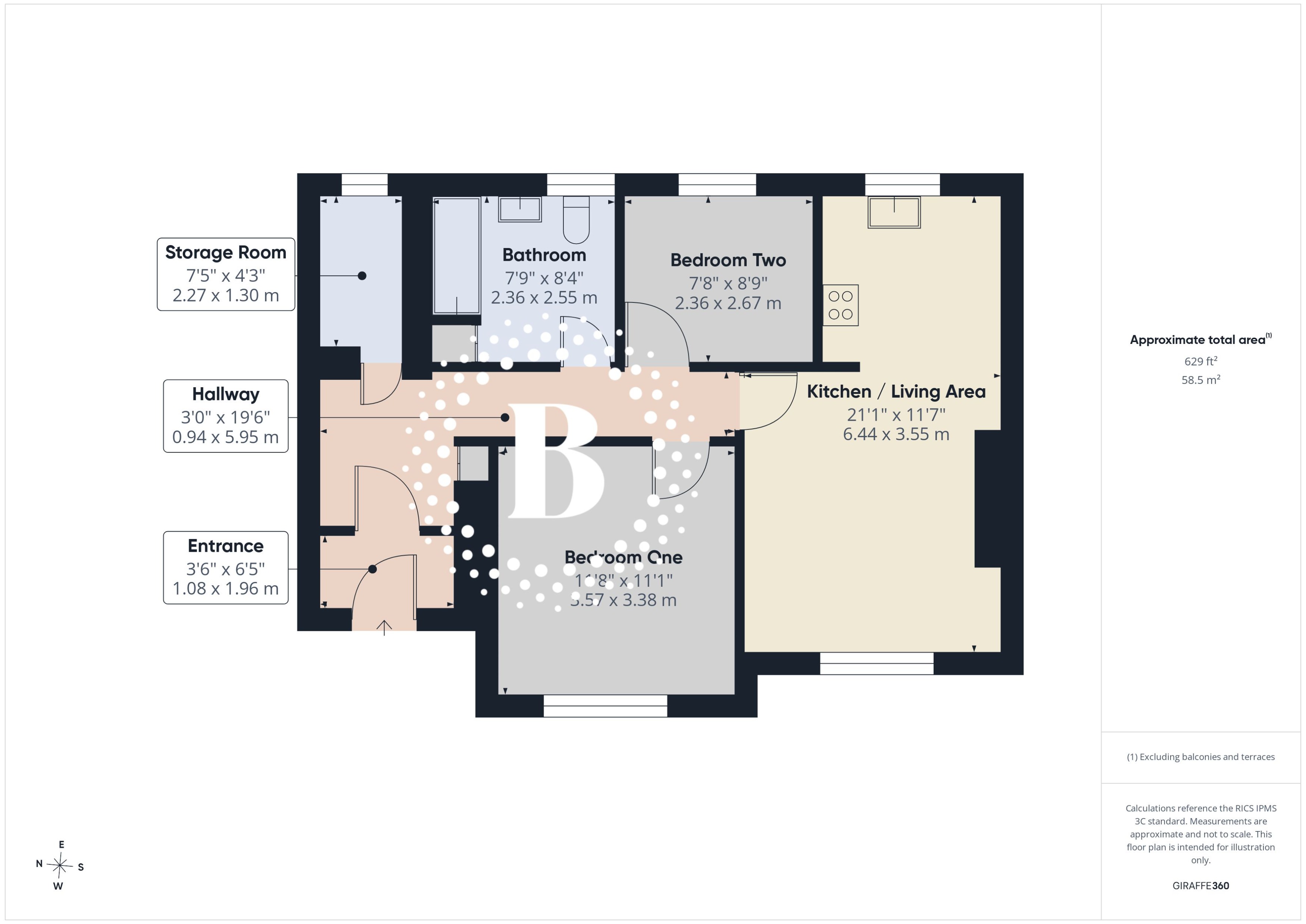 44, Blackwell Place, Sheffield floorplan