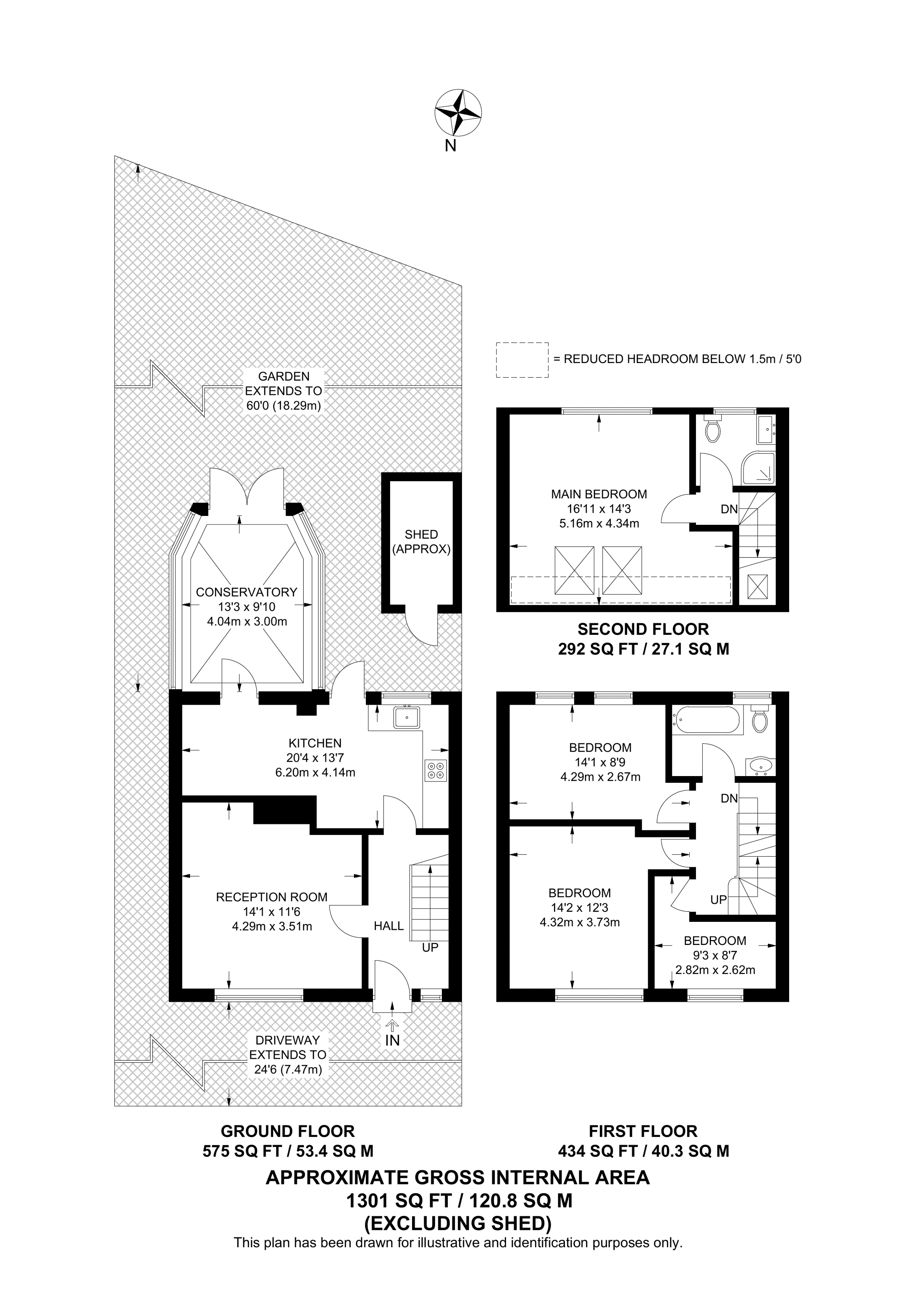 Rushden Gardens, Mill Hill floorplan