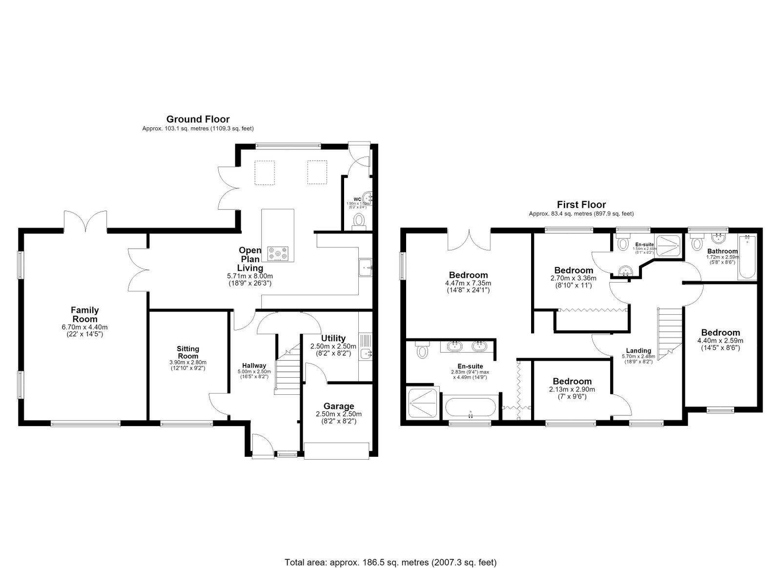 14, The Grange, Blackburn floorplan