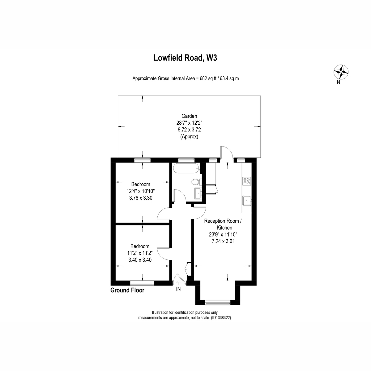 Lowfield Road, London floorplan