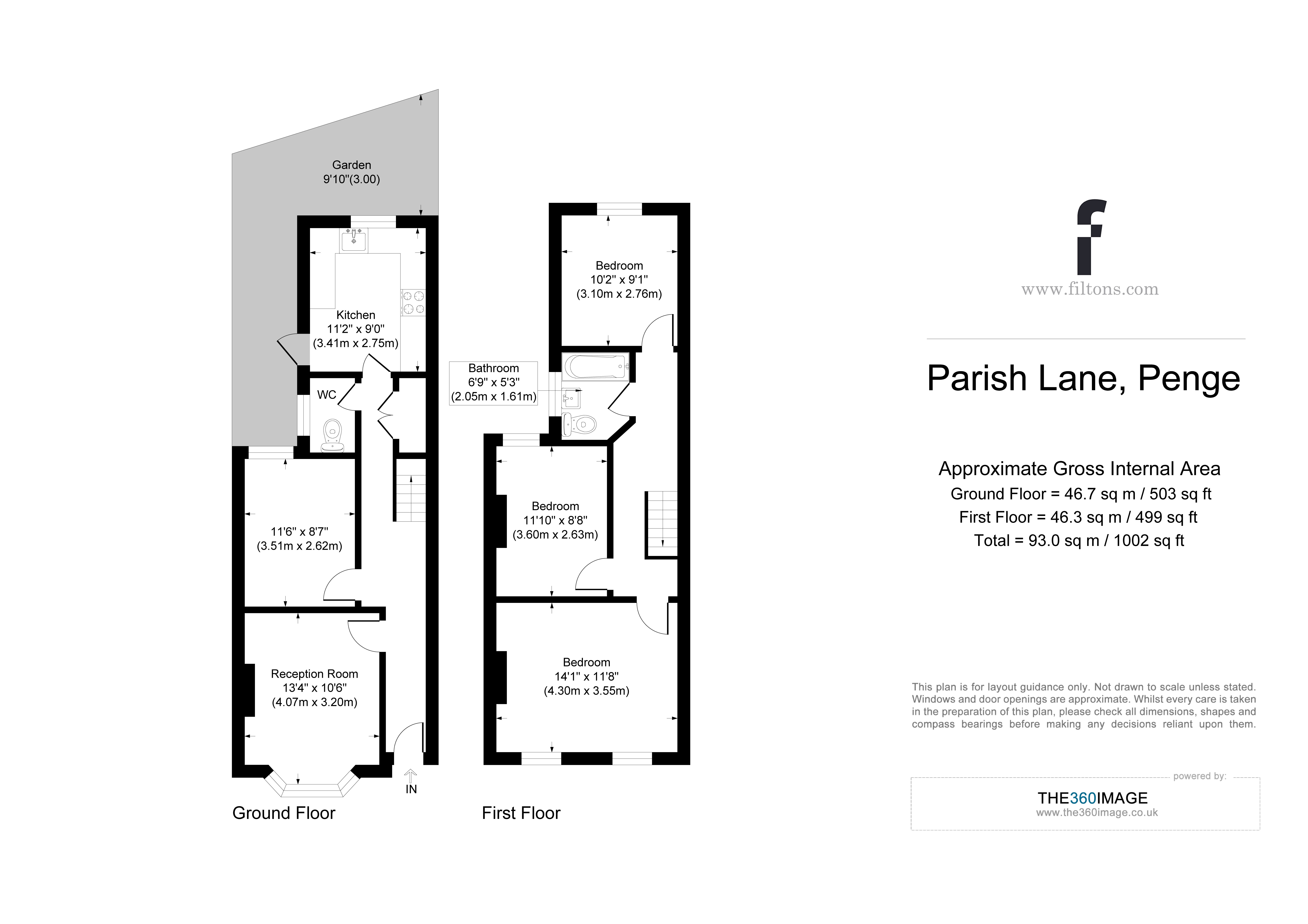 6, Parish Lane, London floorplan
