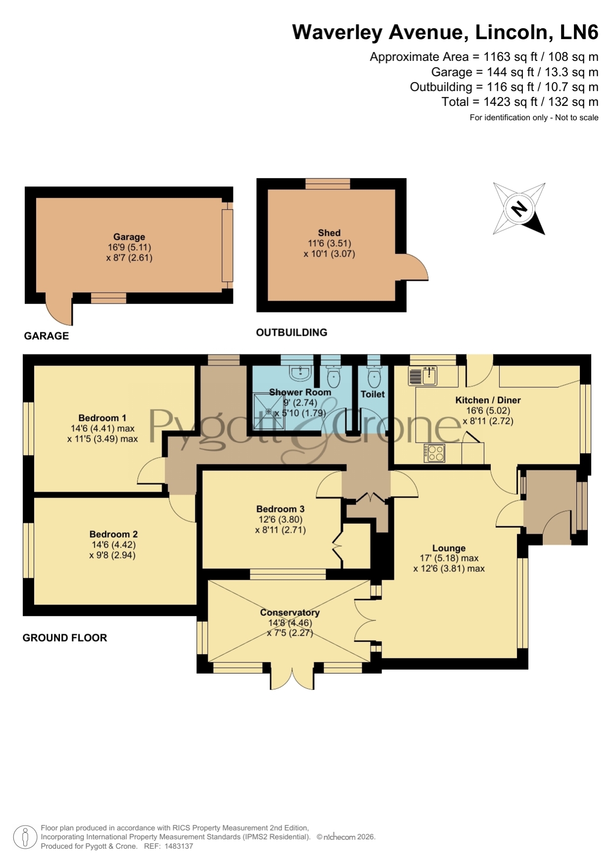 31, Waverley Avenue, Lincoln floorplan