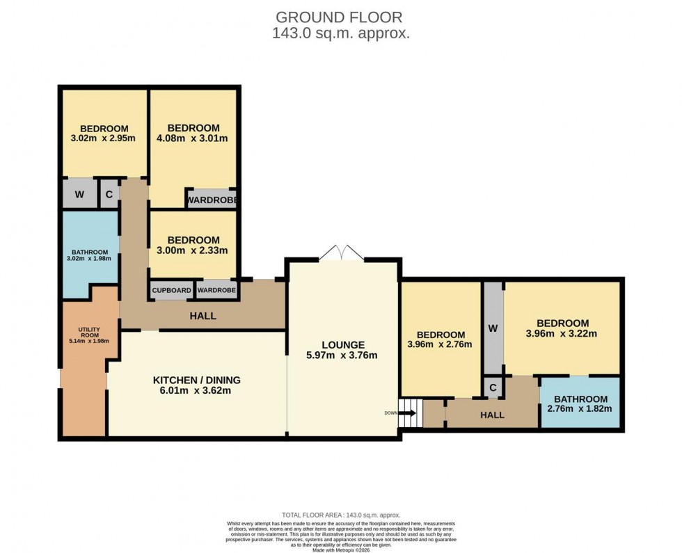 PINEGROVE, Alyth Road, Meigle floorplan