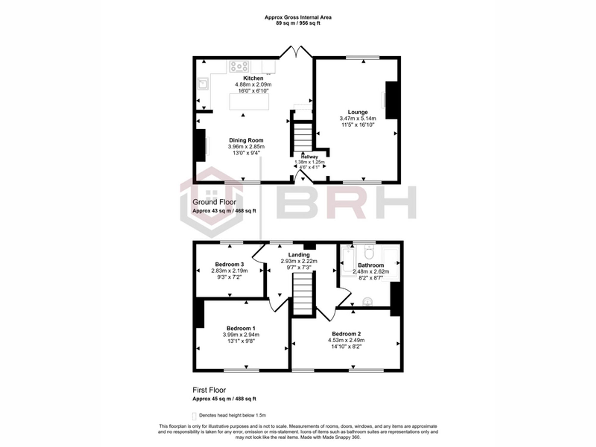 115 Staveley Street, Doncaster floorplan