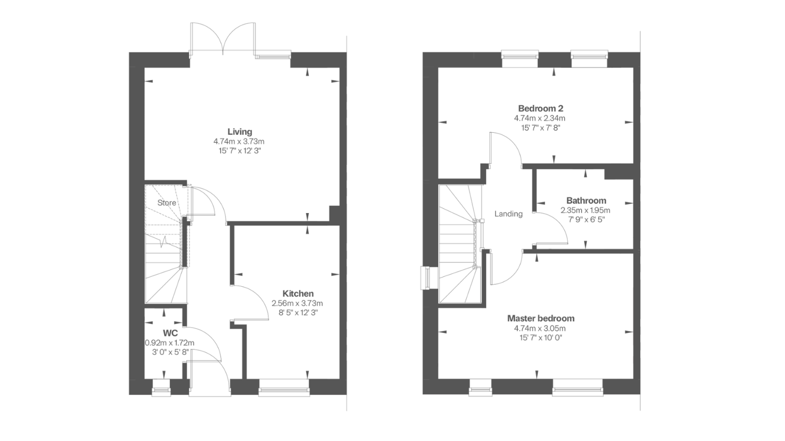 44a, The Annesley,, Bramley Fields, Nottinghamshire floorplan