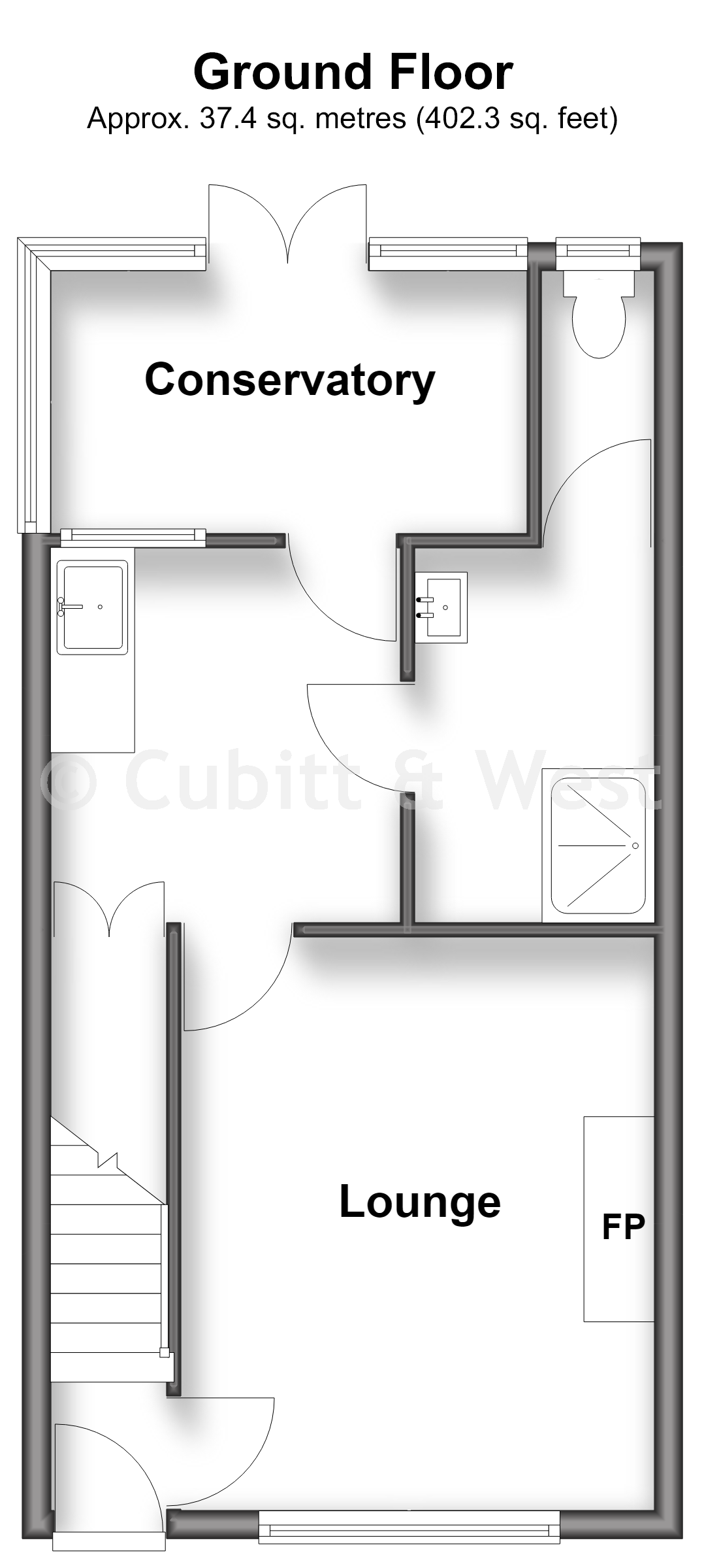 42, Beeches Road, Sutton floorplan