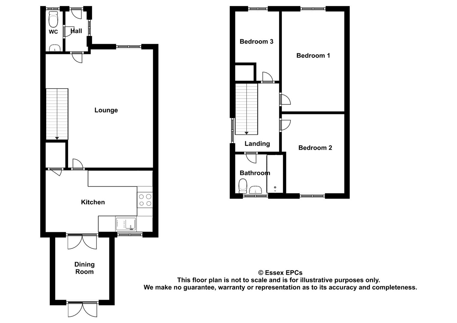 56, Deerleap Way, Braintree floorplan