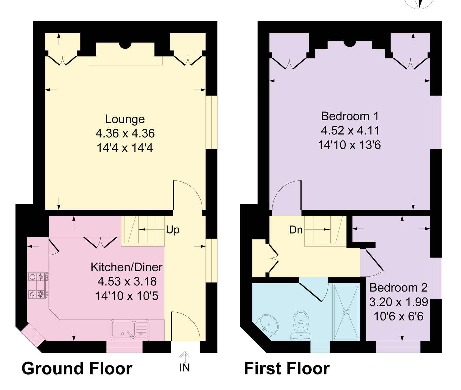 266, Oldham Road, Sowerby Bridge floorplan