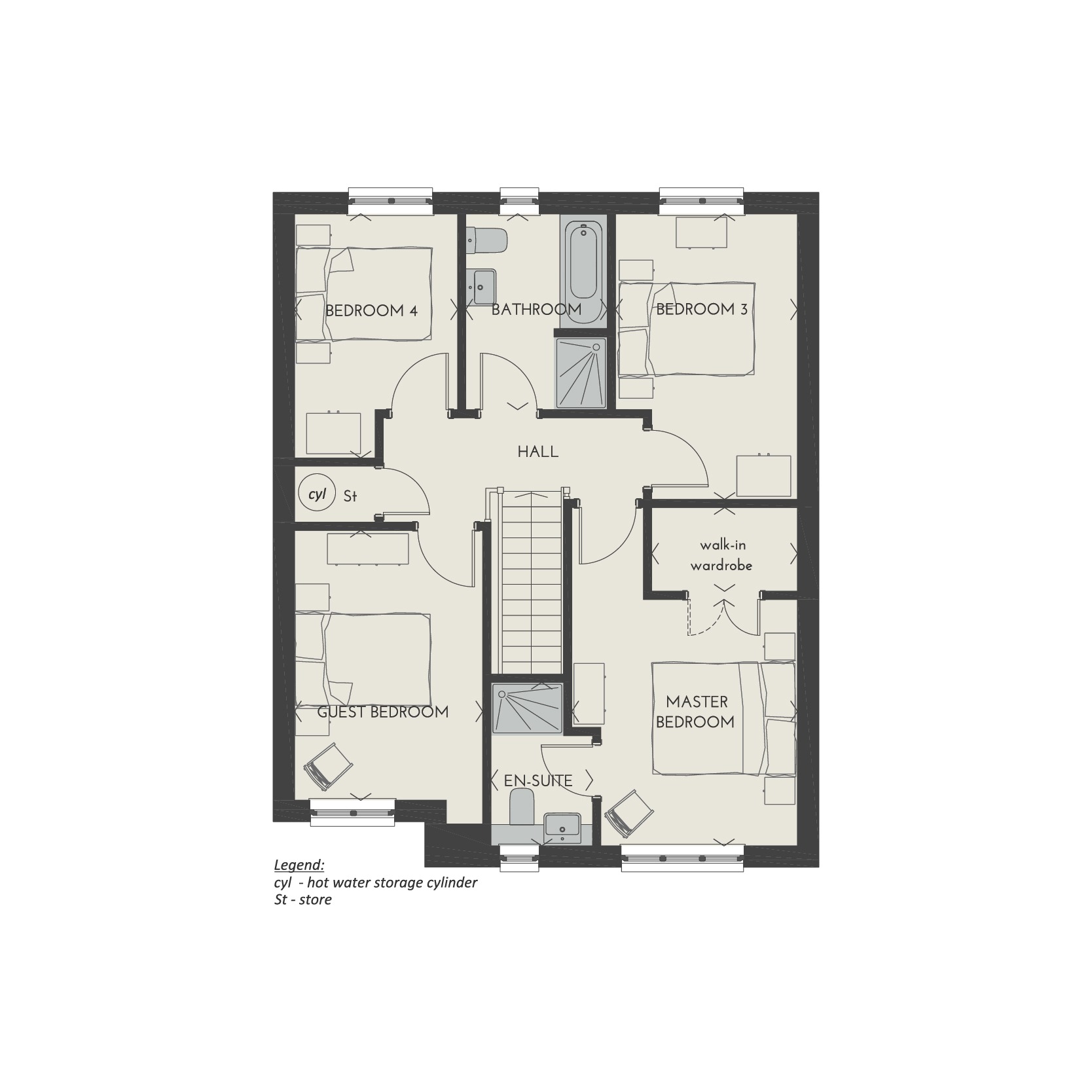 68 , Seaton Road, Arbroath floorplan