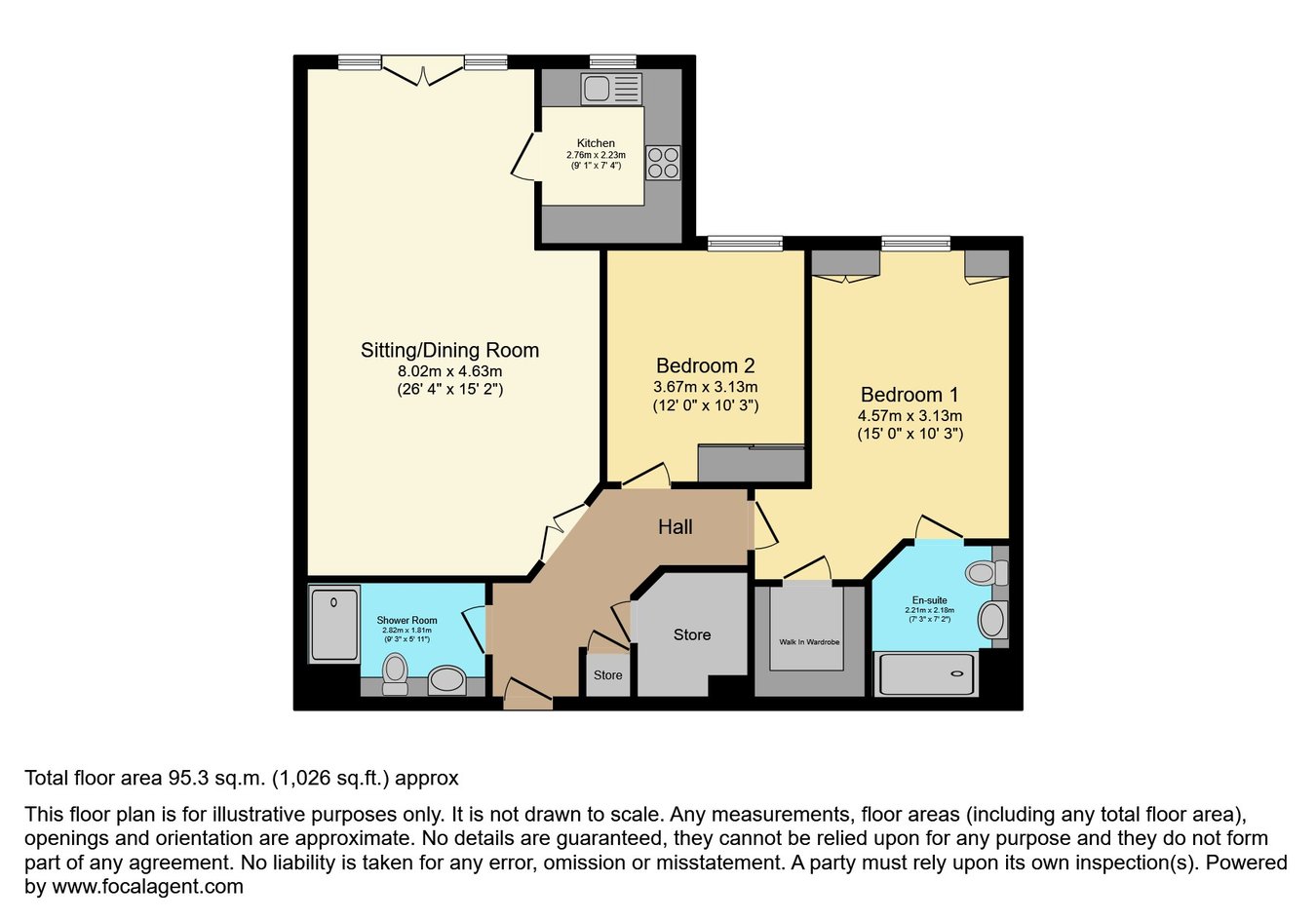 15 Canning Place, Granham Close, Marlborough floorplan