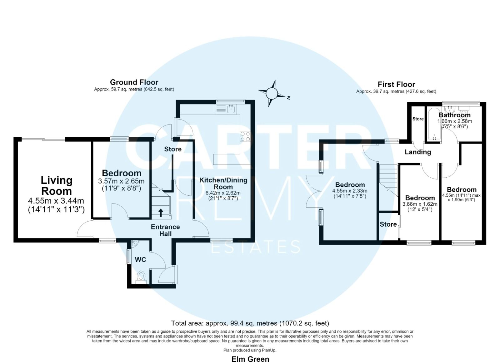 14, Elm Green, Basildon floorplan