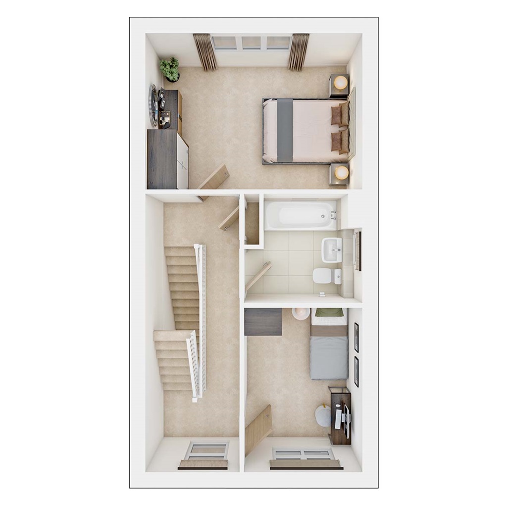 The Harrton - Plot 35, Ufton Court, Minterne Avenue, Borden, Sittingbourne floorplan