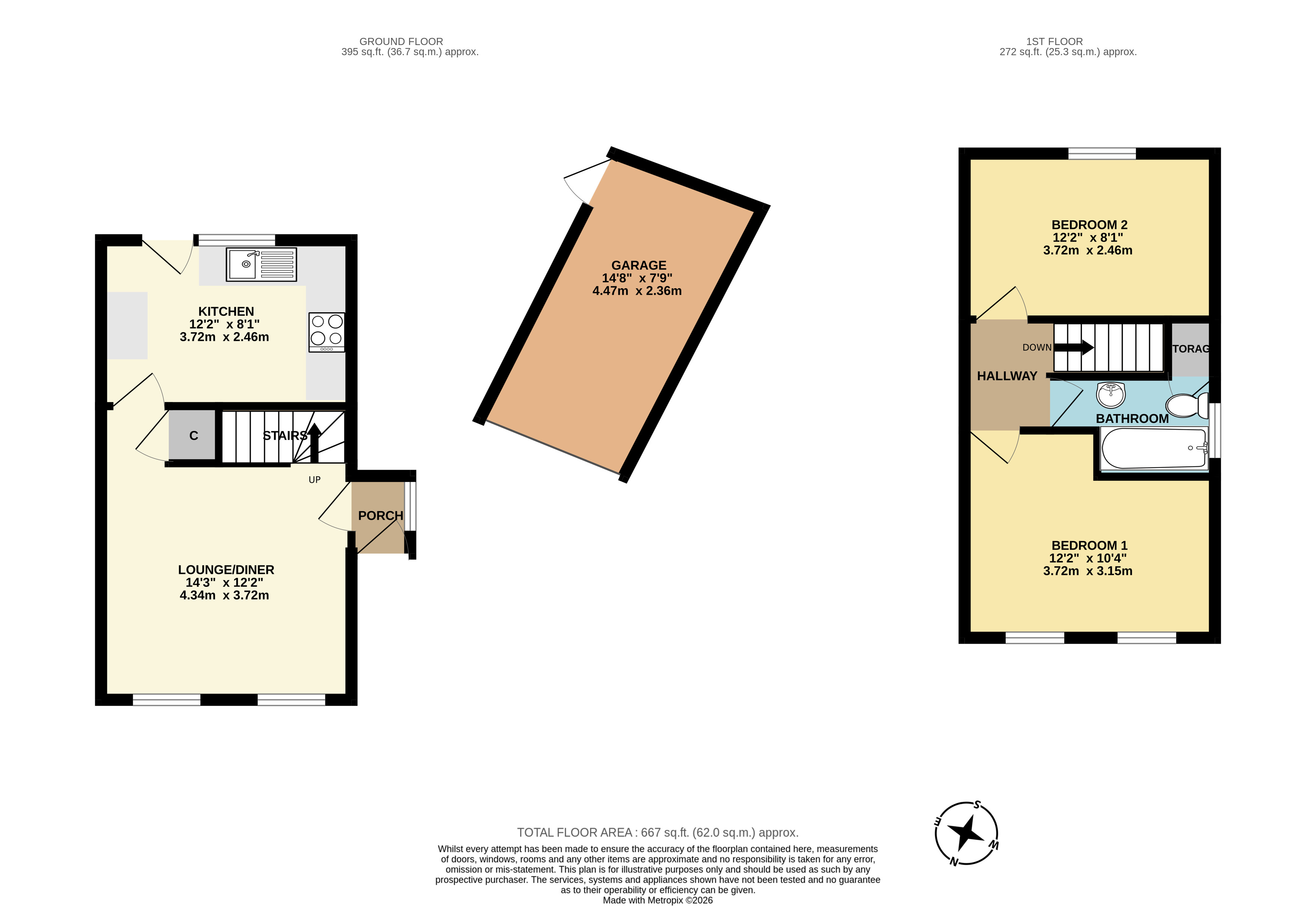 4, Farnborough Close, Kent floorplan