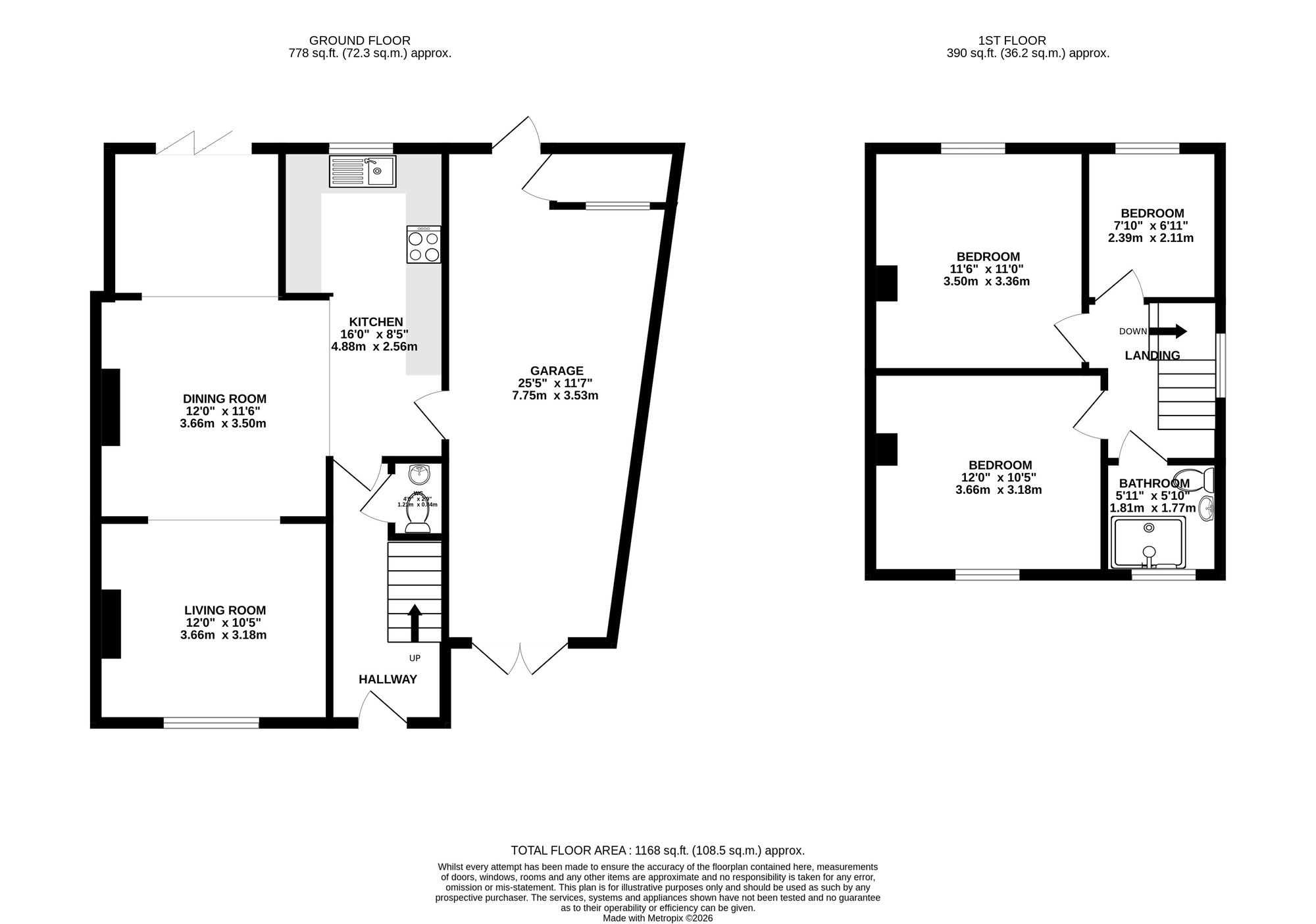 11 Station Road, Cwmbran floorplan