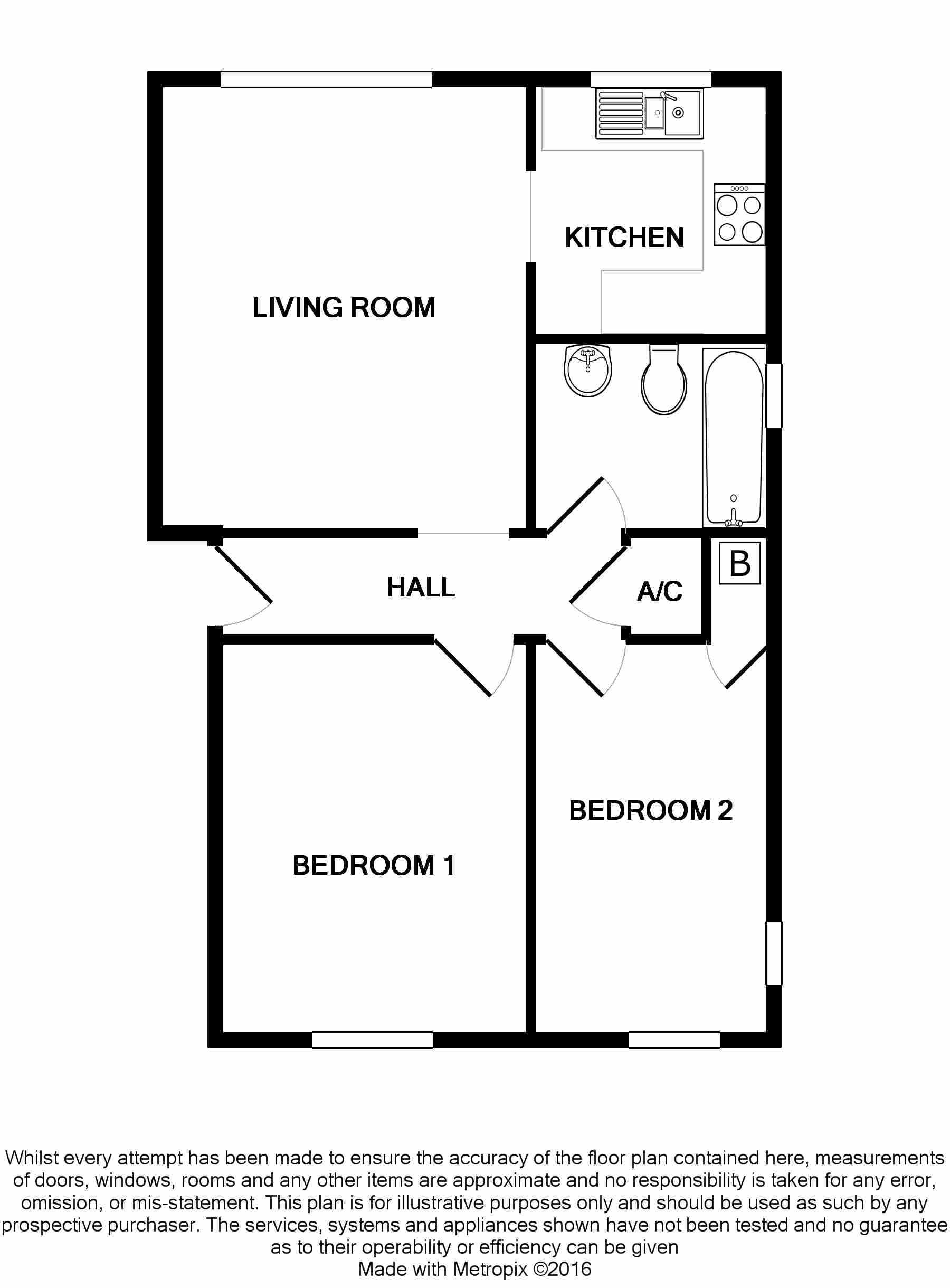 2 Bedrooms Flat for sale in Brookfield Close, Chineham, Basingstoke RG24