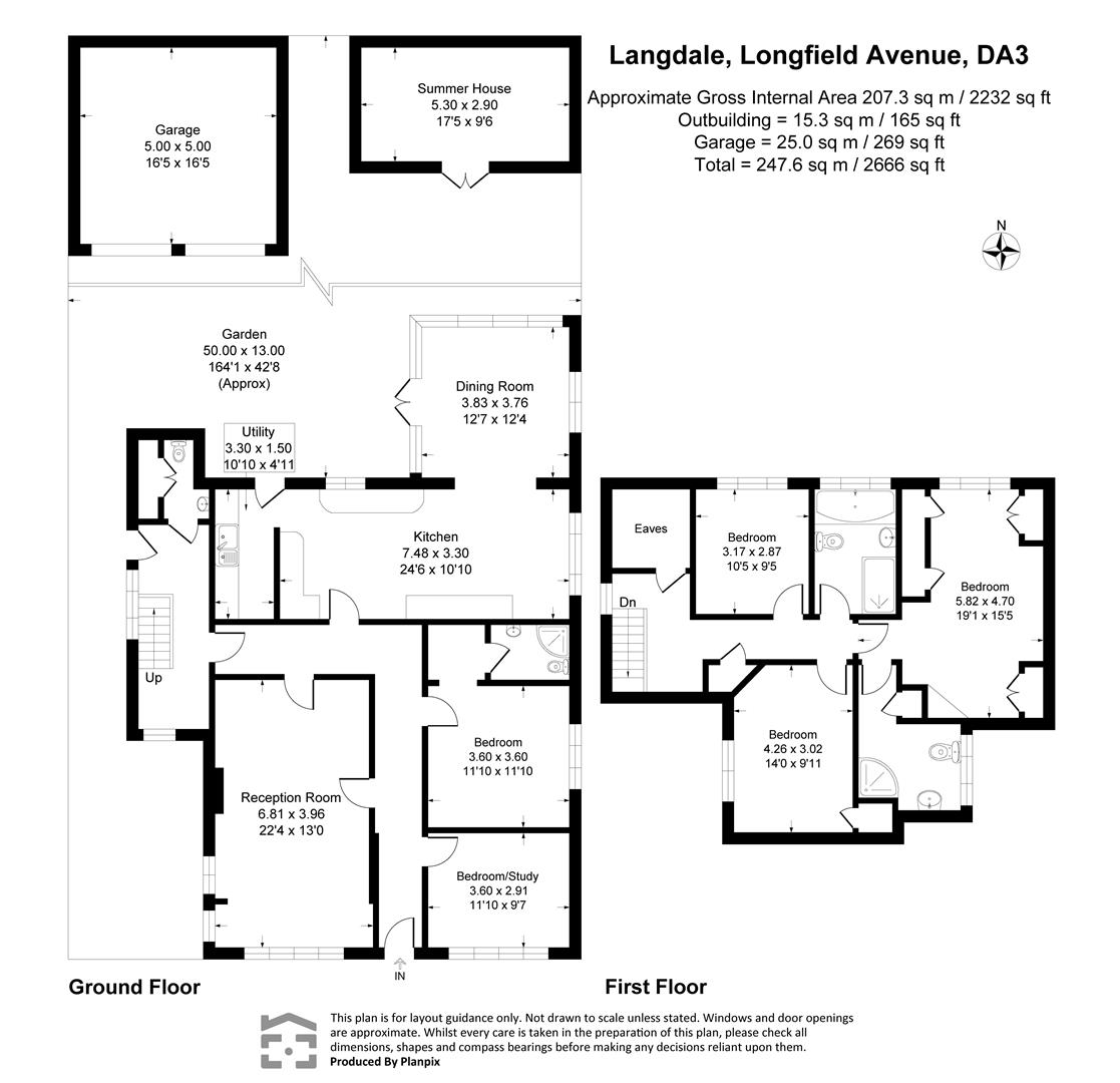Langdale, Longfield Avenue, Longfield floorplan